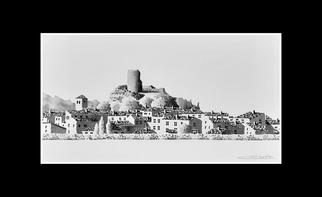 aquarelle Gruissan